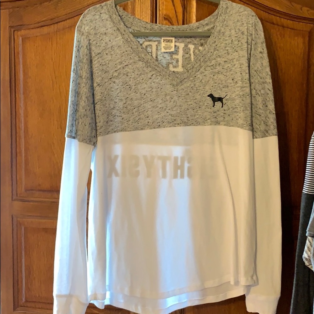 Large PINK Victoria’s Secret long sleeve